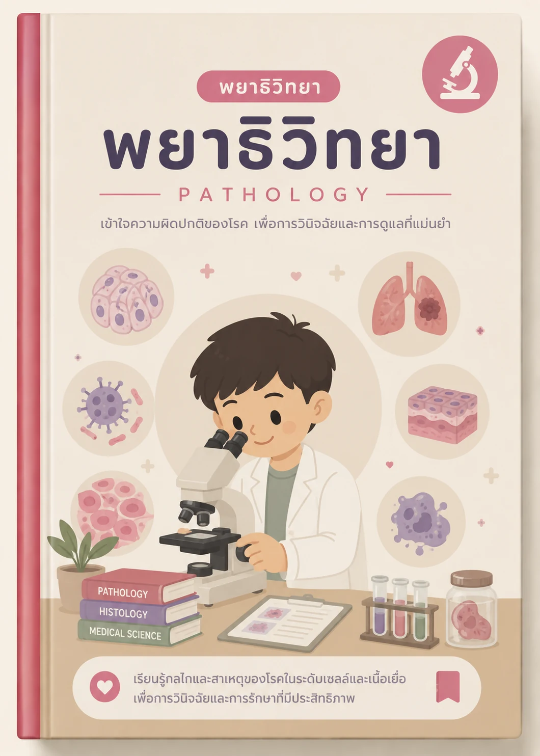 ปกหนังสือพยาธิวิทยา